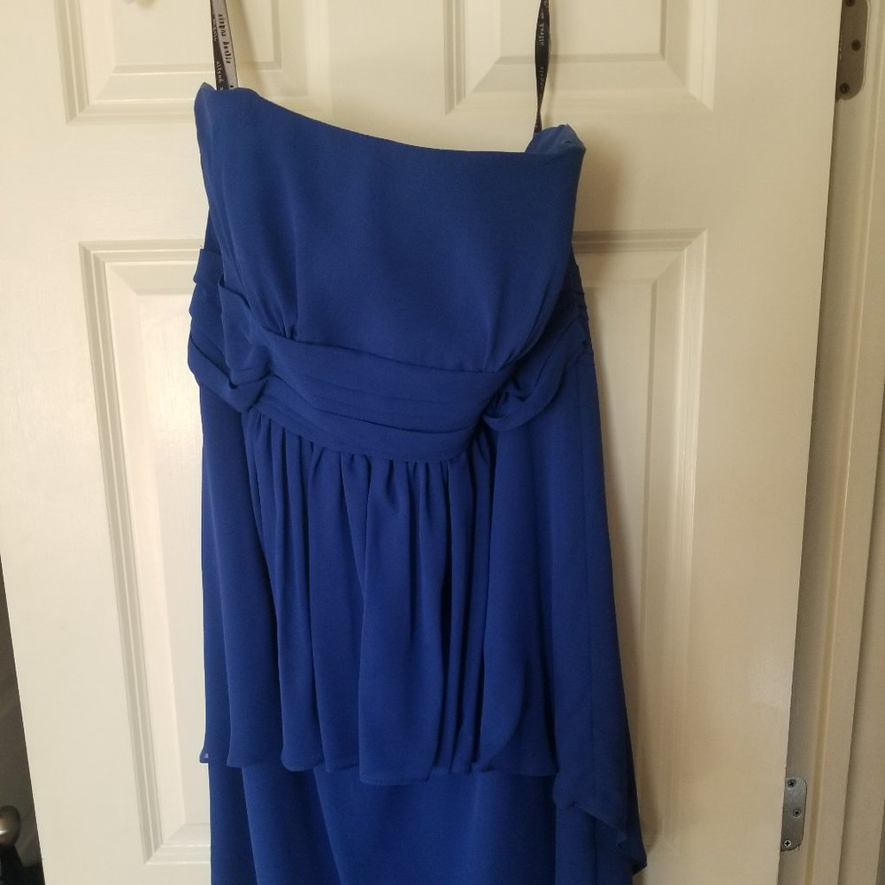Alfred Angelo Chiffon Strapless Dress